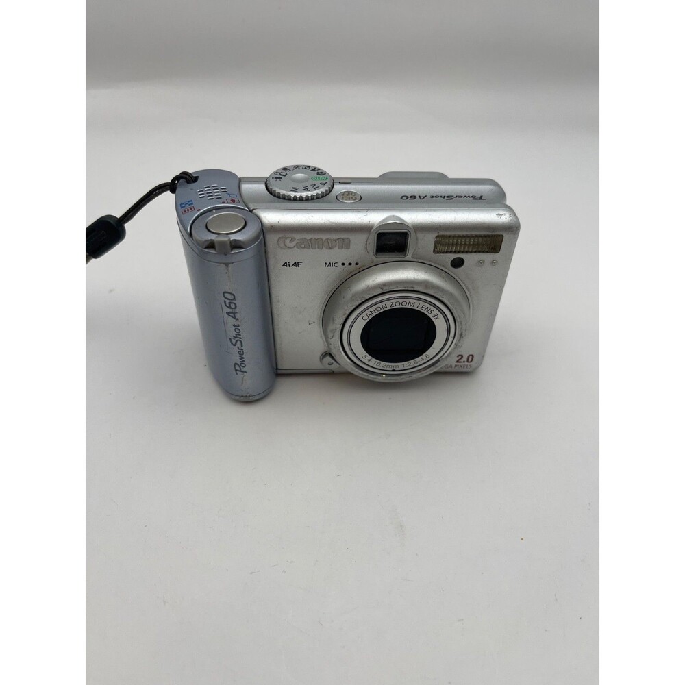 Canon PowerShot A60 2.0MP Digital Camera For Parts LCD Issue